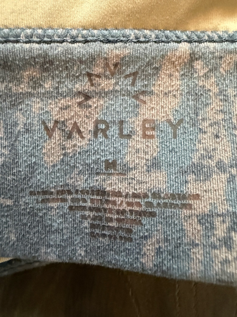 Varley Sports Bra Top Size Medium Strappy Back Performance Activewear - Picture 3 of 6